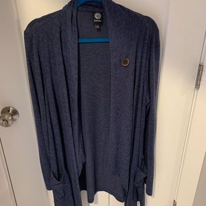 Bobeau XL open cardigan
